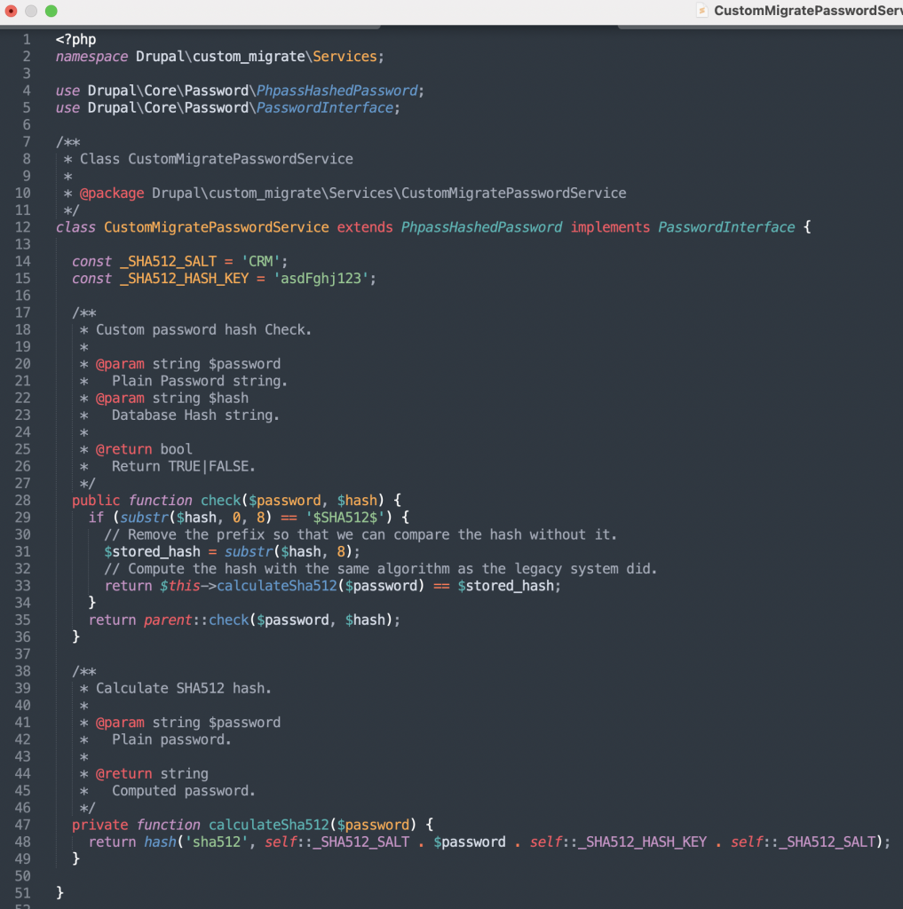 Password Migration in Drupal 9 from Drupal 7, WordPress, and Custom CMS.