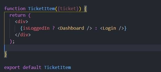 Ternary operators