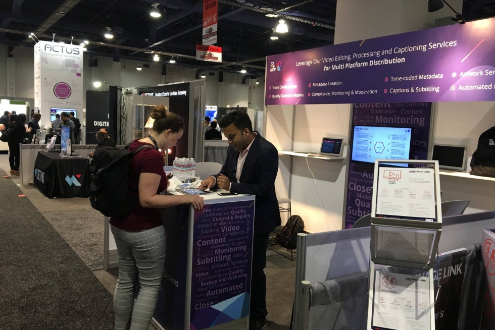 Team TO THE NEW at NAB Show, 2019